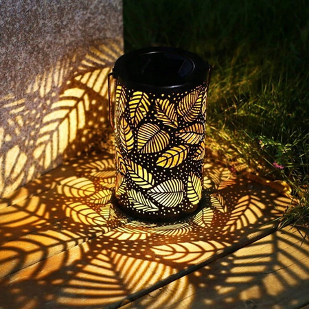 LAMPION LED SOLARNY KAGANEK LATARNIA WISZĄCA LAMPA OGRODOWA DO ALTANKI