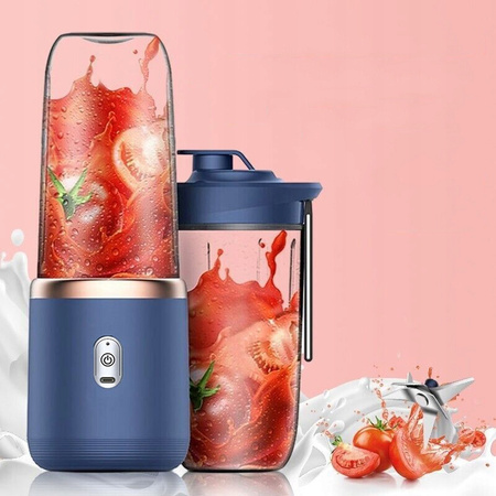 BEZPRZEWODOWY BLENDER PRZENOŚNA MINI SOKOWIRÓWKA 2 BUTELKI BLENDY AND GO