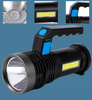 MOCNA LATARKA WIELOFUNKCYJNA 5x LED T6 WOJSKOWA 05