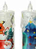 ŚWIECA ŚWIECZKA LED BOŻE NARODZENIE OZDOBA CANDLE CHRISTMAS ŚWIĘTECZNA