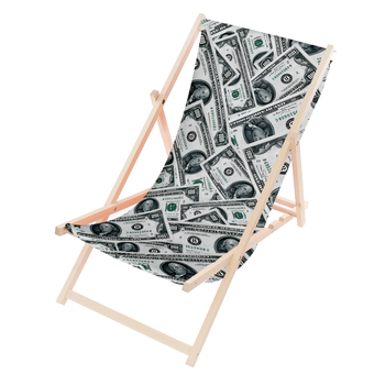 Leżak Drewniany ogrodowy plażowy premium I NEED DOLLAR