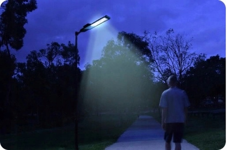 LAMPA uliczna NA SŁUP NA ELEWACJE 200W MOCNA LATARNIA NAŚWIETLACZ ULICE