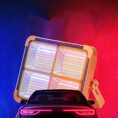 HALOGEN PRZENOŚNY LAMPA LED AKUMULATOR 100W LAMPA