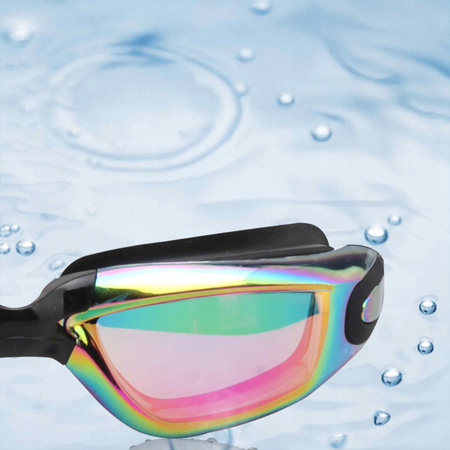 Okulary do Pływania Pływackie na Basen ANTI-FOG Gogle POLARYZACJA Filtr UV