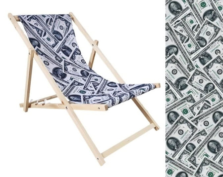 Leżak Reklamowy Z NADRUKIEM Ogrodowy Plażowy Twoje LOGO