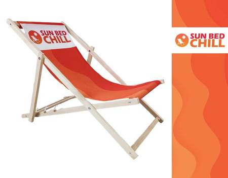 Leżak Drewniany ogrodowy plażowy premium FIRMOWY SunBedChill