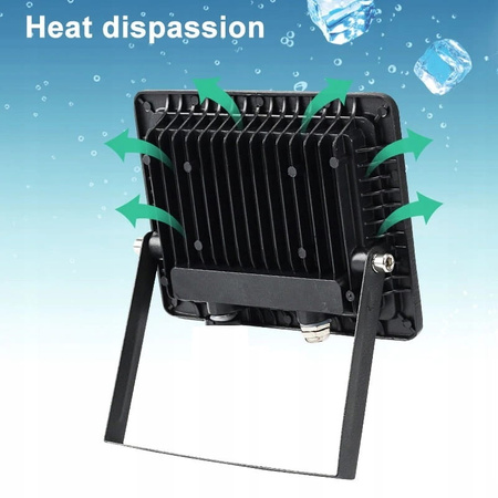 Mocna Lampa Halogen LED Certyfikat Naświetlacz 150w