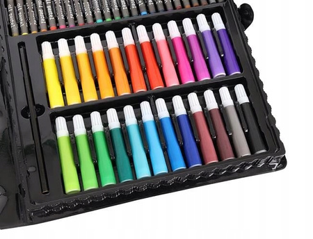 Zestaw Artystyczny do Malowania Walizka 168 elementów dla dzieci