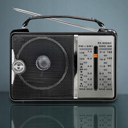 RADIO KUCHENNE BUDOWLANE BATERYJNE SIECIOWE FM AM USB PRZENOŚNE ANTENA 230V