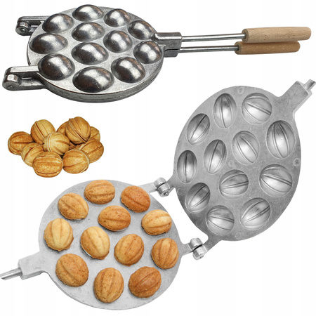 OPIEKACZ DO ORZESZKÓW 16 SZT NA KUCHENKE PATELNIA DO CIASTEK