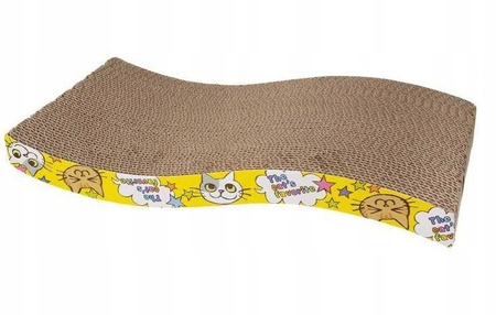 Drapak Dla Kota Legowisko Kartonowy Lodka 45cm Wygodny Stabilny EKOLOGICZNY