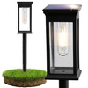Lampki Solarne Wbijane Do Ogrodu Lampka Solarna LED Oświetlenie 2 Sztuki