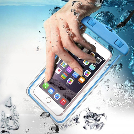 ETUI WODOODPORNE POKROWIEC NA TELEFON CASE WODOSZCZELNE NA PLAŻE BASEN