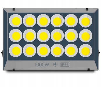 lampa LED GARAZOWA 1000W 230 ULICZNA WARSZTATOWA SUFITOWA HALOGEN BUDOWLANY