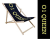 Leżak Drewniany ogrodowy plażowy premium 01 QUEEN