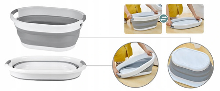 Wanienka DLA DZIECI składana SILIKON TURYSTYCZNA