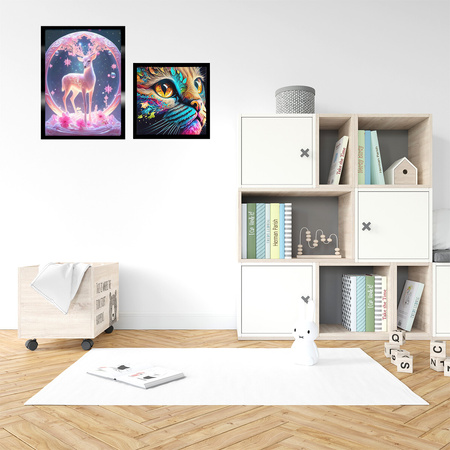 RAMKA DO HAFTU DIAMENTOWEGO MAGNETYCZNA Na Nasz Diamond Painting 30x40