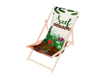 Leżak Drewniany premium SZEF OGRODU