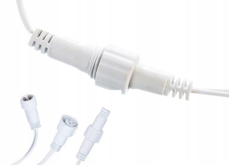 SOPLE KURTYNA ZEWNĘTRZNE CIEPŁE 200 LED 9M 8 TRYBÓW HERMETYCZNE