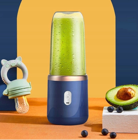 BEZPRZEWODOWY BLENDER PRZENOŚNA MINI SOKOWIRÓWKA 2 BUTELKI BLENDY AND GO