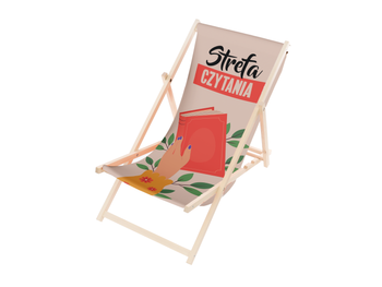 Leżak Drewniany premium STREFA CZYTANIA
