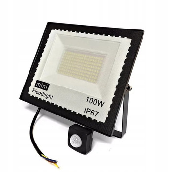 Halogen LED Z CZUJNIKIEM ruchu 100W naświetlacz IP