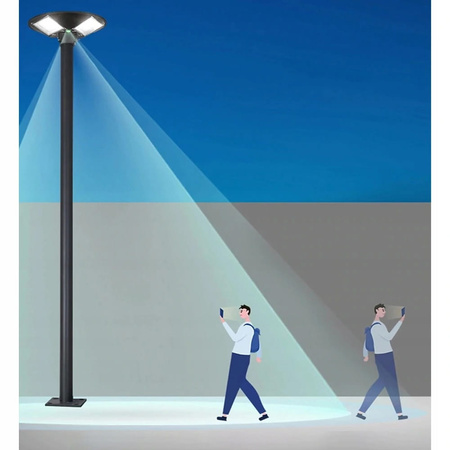 LAMPA SOLARNA ULICZNA LATARNIA OGRODOWA PILOT 800W