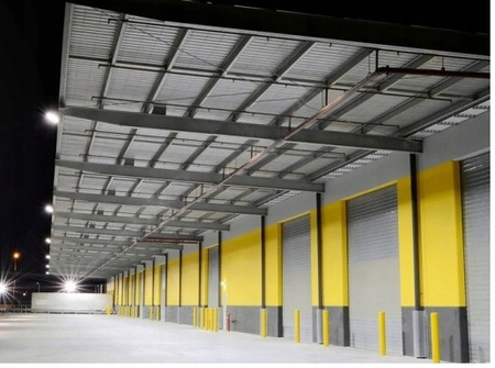 LAMPA uliczna NA SŁUP NA ELEWACJE 300W MOCNA LATARNIA NAŚWIETLACZ ULICE