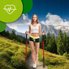 KIJKI DO NORDIC WALKING KIJE DO CHODZENIA PO GRÓRACH REGULOWANE TREKKINGOWE