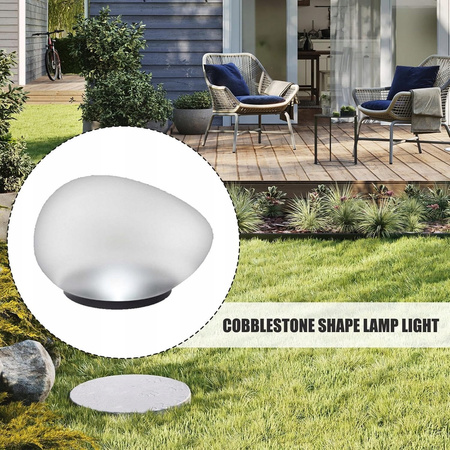 LAMPA SOLARNA LAMPKA OGRODOWA LED W KSZTAŁCIE KAMIENIA WBIJANA DEKORACYJNA
