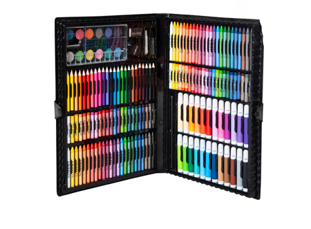 Zestaw Artystyczny do Malowania Walizka 168 elementów dla dzieci