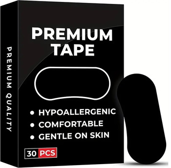 PLASTRY NA USTA TAŚMY PRZECIW CHRAPANIU LEPSZY SEN 30 SZT