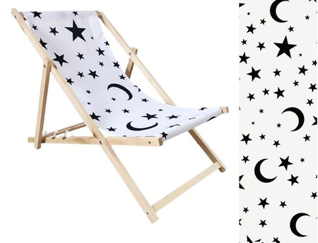 Leżak Reklamowy Z NADRUKIEM Ogrodowy Plażowy Twoje LOGO