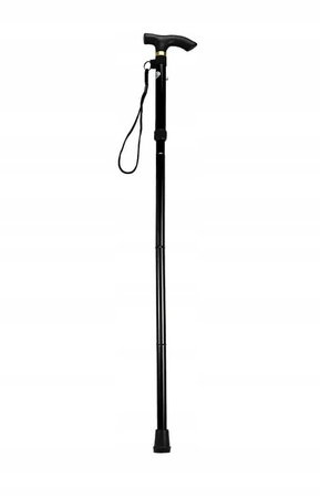 LASKA INWALIDZKA SKŁADANA LEKKA REGULOWANA ORTOPEDYCZNA NORDIC WALKING