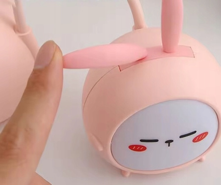 Lampka biurkowa KRÓLIK RGB szkolna NOCNA NA BIURKO USB LAMPA 3 TRYBY