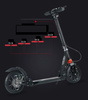 HULAJNOGA DUŻE KOŁA DOROSŁYCH SCOOTER 20CM TARCZOWY HAMULEC AMORTYZATORY