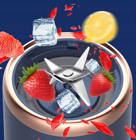 BEZPRZEWODOWY BLENDER PRZENOŚNA MINI SOKOWIRÓWKA 2 BUTELKI BLENDY AND GO