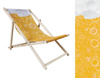 Leżak Drewniany ogrodowy plażowy premium PIWO KUFEL