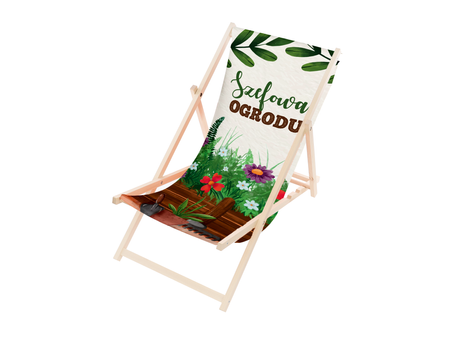 Leżak Drewniany premium SZEFOWA OGRODU