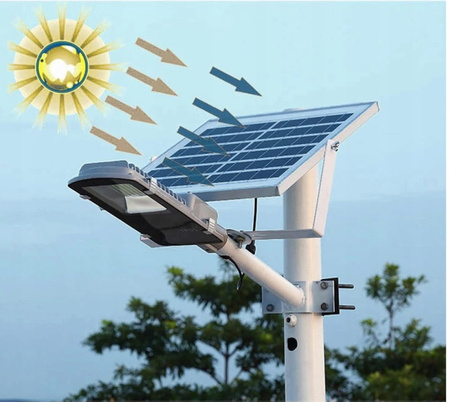 LAMPA ULICZNA LED SOLARNA 800W PRZEMYSLOWA 30 Ah