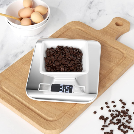 WAGA KUCHENNA CYFROWA ELEKTRONICZNA PRECYZYJNA 0.1g -5kg LCD DOTYKOWA