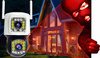 PODWÓJNA KAMERA WIFI IP SMART ZEWNĘTRZNA OBROTOWA 4K 8MPX DETEKCJA ALARM