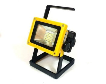 HALOGEN PRZENOŚNY LAMPA LED AKUMULATOR 30W LAMPA