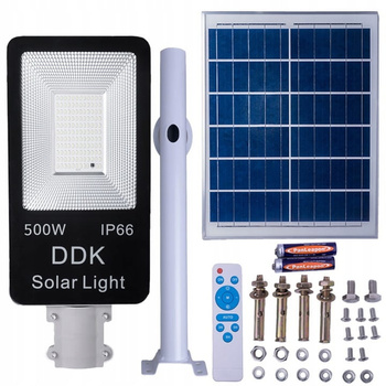 LAMPA ULICZNA LED SOLARNA 500W PRZEMYSLOWA 20 Ah