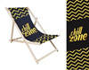 Leżak Drewniany ogrodowy plażowy premium CHILL ZONE