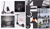 HULAJNOGA DUŻE KOŁA DOROSŁYCH SCOOTER 20CM TARCZOWY HAMULEC AMORTYZATORY