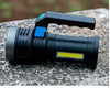 MOCNA LATARKA WIELOFUNKCYJNA 5x LED T6 WOJSKOWA 05