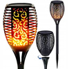 LAMPA SOLARNA POCHODNIA XL 50 CM EFEKT PŁOMIENIA LAMPKI OGRODOWE 12LED