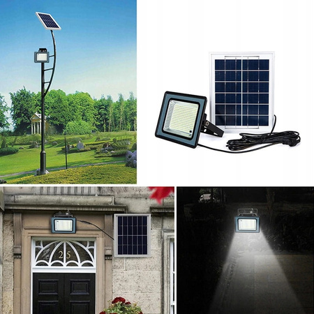LAMPA SOLARNA 150W 303 LED uliczna PILOT KABEL 5m