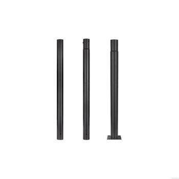 Słup maszt oświetleniowy 3m 60mm 20x20cm czarny